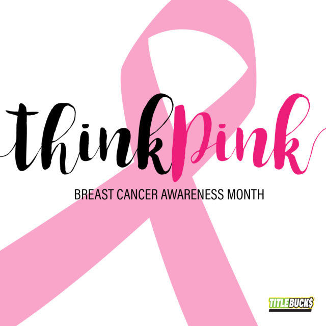 think pink cancer ribbon